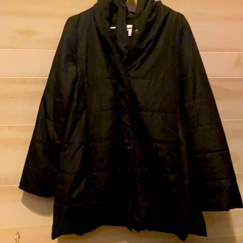 Motherhood Maternity black winter coat